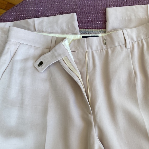 Vintage Giorgio Armani Classico Black Label Borgo 21 Blush Pink Trousers… - Picture 11 of 12